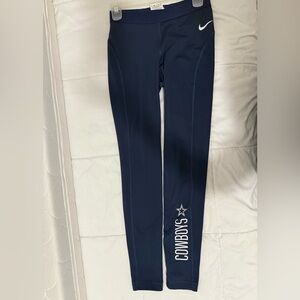 Navy Cowboys Leggings